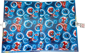 Diario Segreto Spiderman MARVEL con Accessori 13 Pezzi Cancelleria Stickers - Mv16071