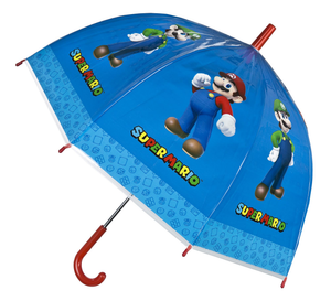 Ombrello Campana Super Mario Videogioco Luigi Bambino - Sumb7202