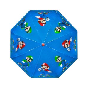 Ombrello Campana Super Mario Videogioco Luigi Bambino - Sumb7202