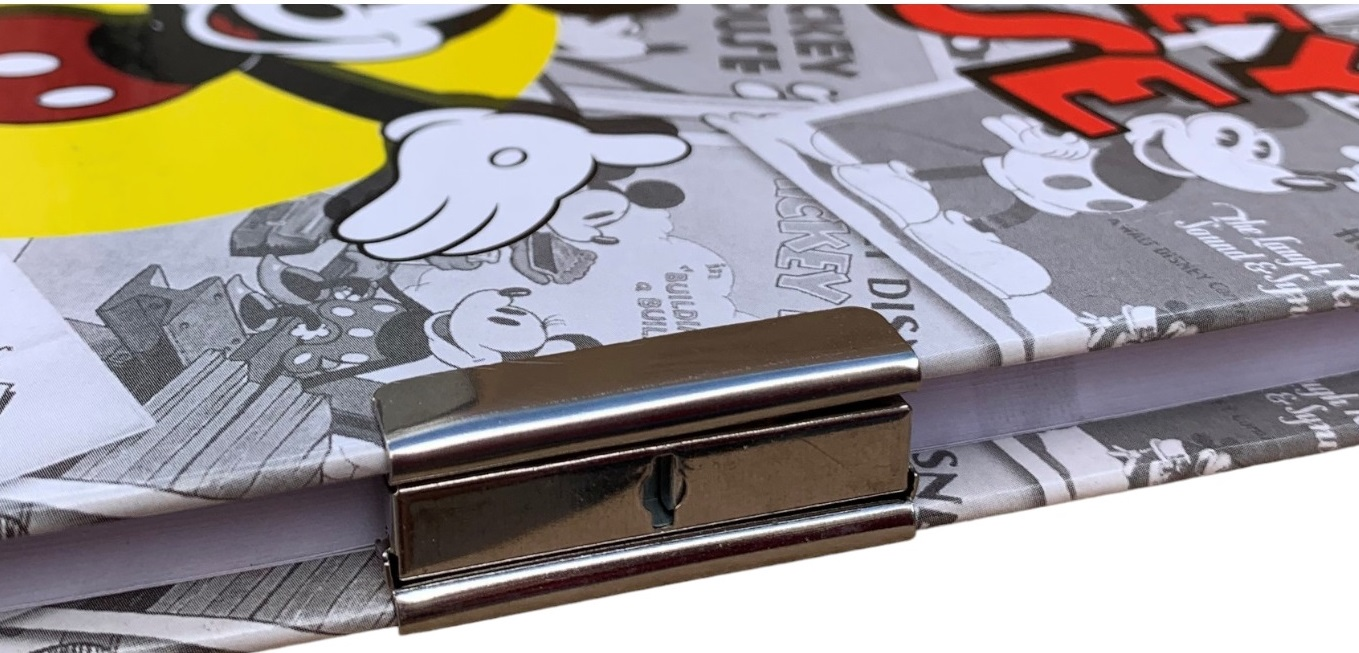 Diario Segreto Mickey Mouse DISNEY Topolino con Serratura in Confezione - Wd20183