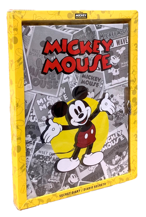 Diario Segreto Mickey Mouse DISNEY Topolino con Serratura in Confezione - Wd20183