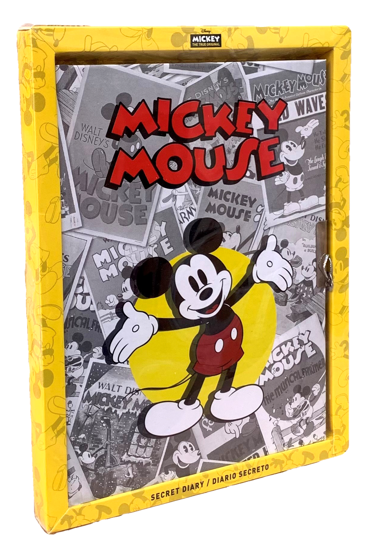 Diario Segreto Mickey Mouse DISNEY Topolino con Serratura in Confezione - Wd20183