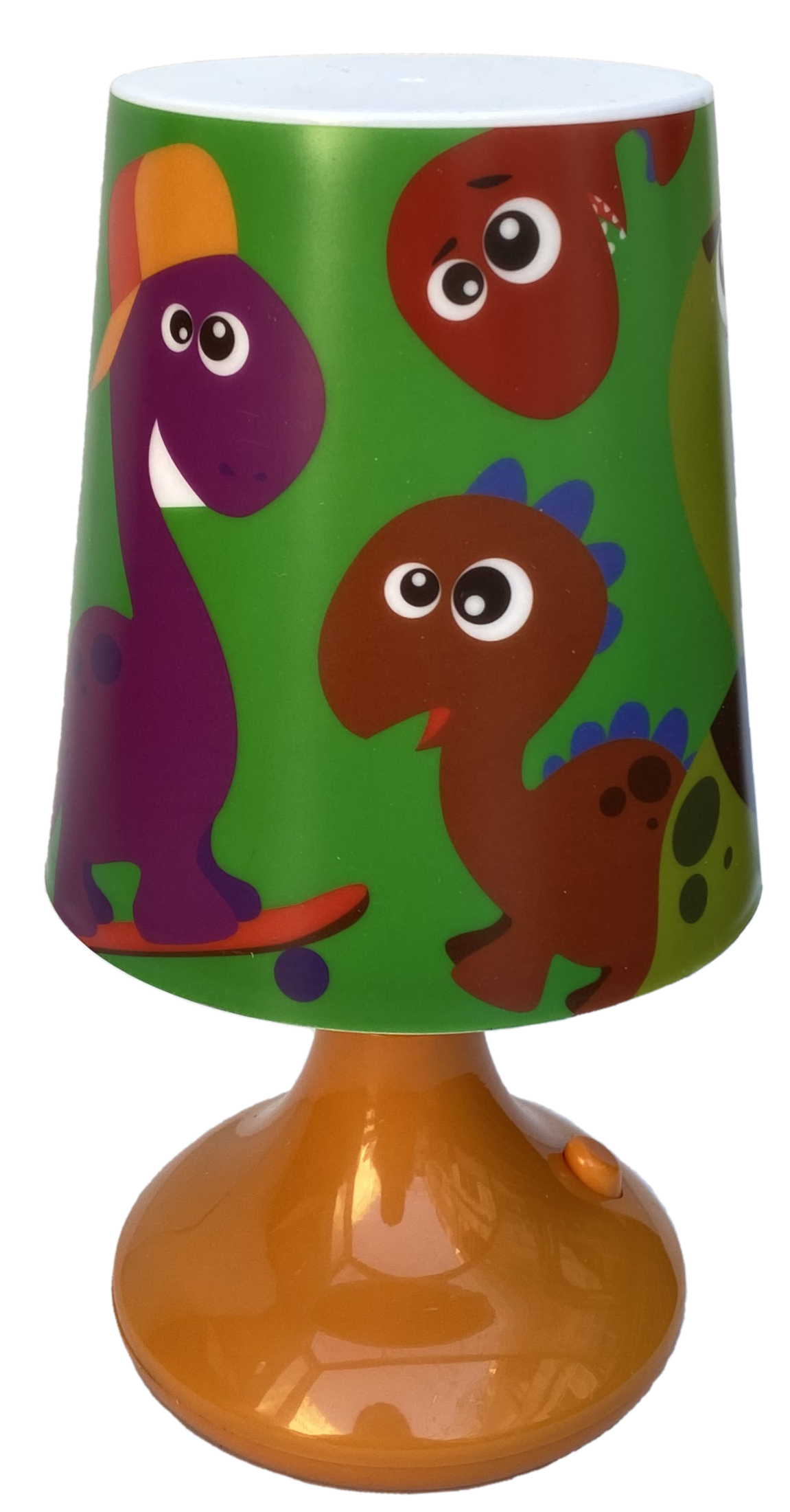 Luce Lampada Crazy Dino Dinosauri Comodino a Batterie Confezione Regalo - Kl10791