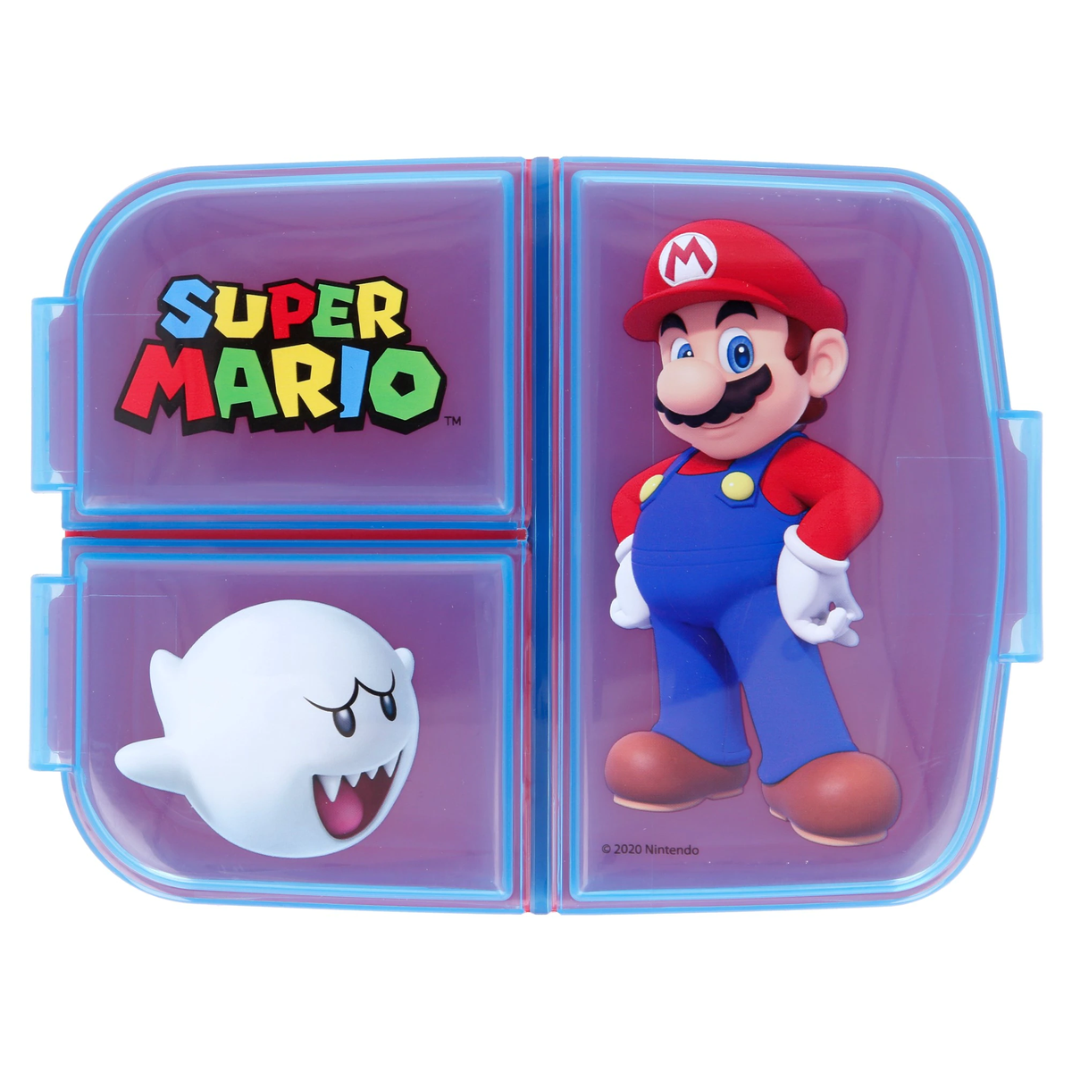 Portamerenda Multiscomparto Super Mario Videogioco Porta Pranzo Scuola Tempo Libero - St21420