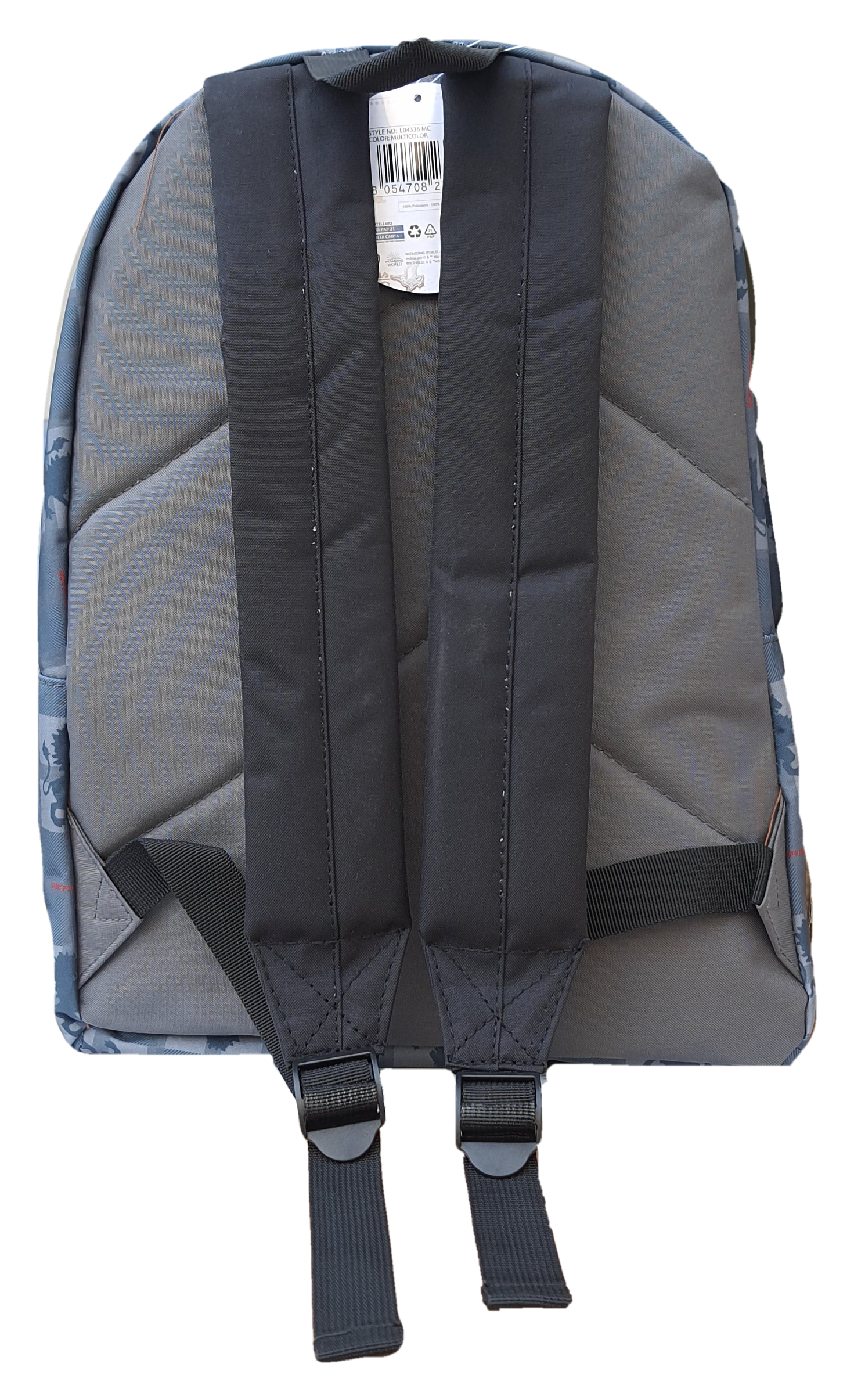 Zaino Scuola Americano Harry Potter Grinfodoro Borsa Tempo Libero Passeggio - L04336mc
