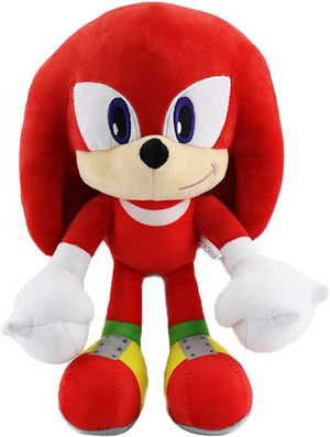 Peluche Sonic e Amici Knuckles Tails Shadow Riccio Supersonico Pupazzo Cm. 30