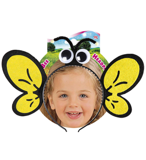 Cerchietto con Applicazioni Ape Accessori Travestimento Carnevale - 8206a