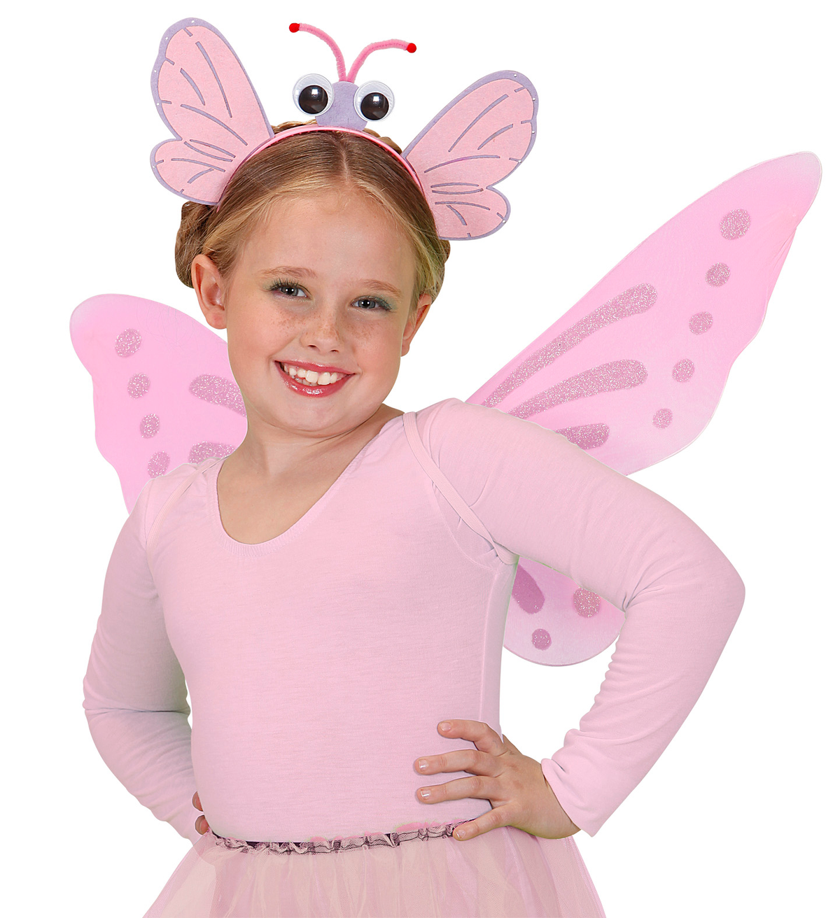 Cerchietto con Applicazioni Farfalla Accessori Travestimento Carnevale - 8208f