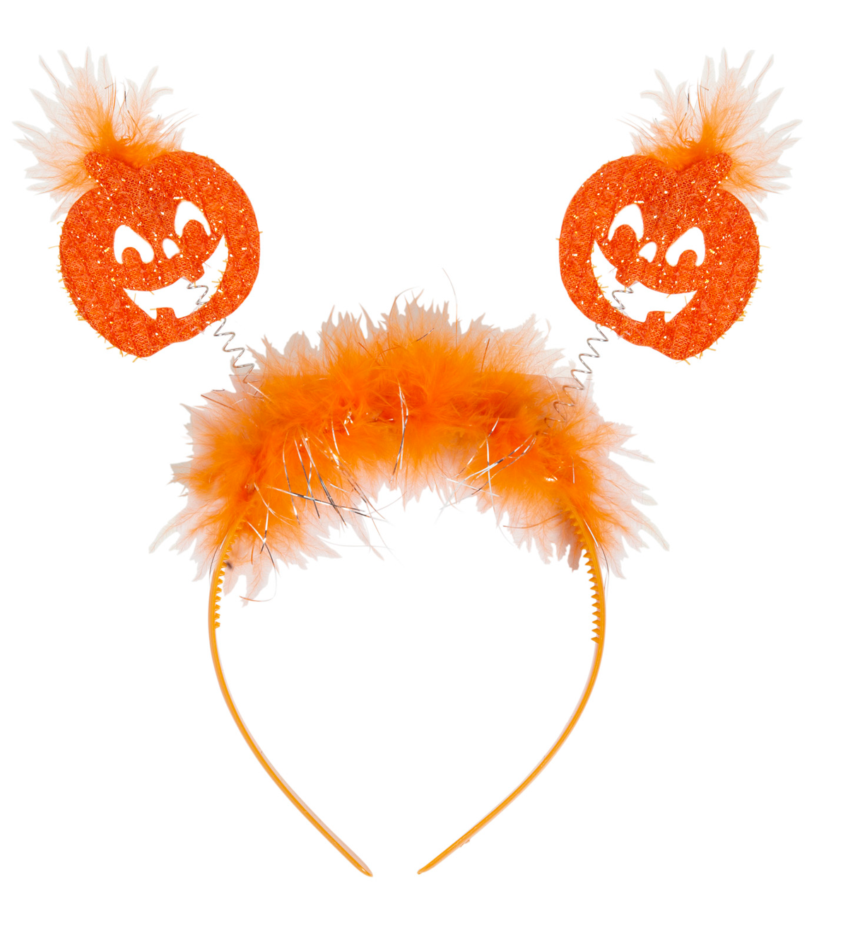 Cerchietto Applicazioni da Zucca Accessori Carnevale Halloween - 9806p