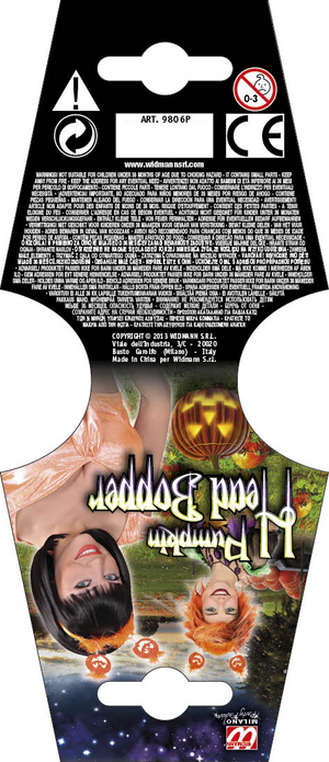 Cerchietto Applicazioni da Zucca Accessori Carnevale Halloween - 9806p