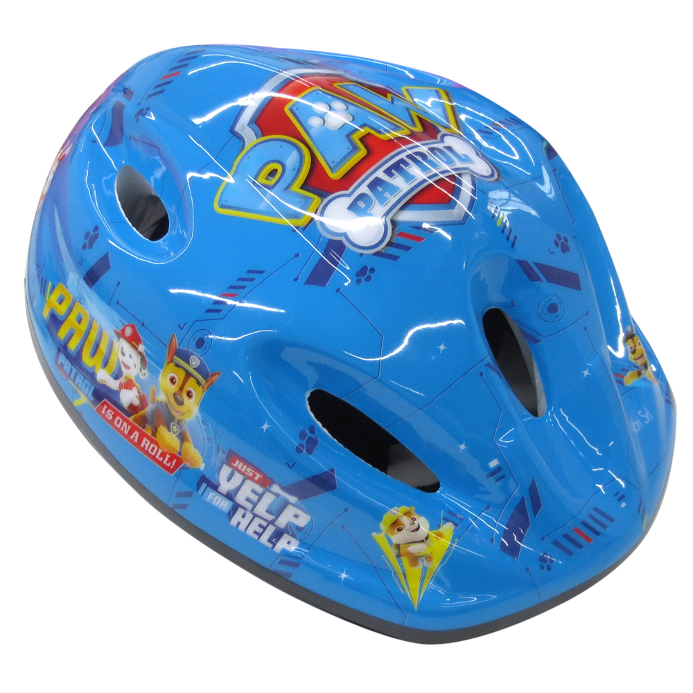 Monopattino con Casco Protettivo Paw Patrol 3 Ruote Manubrio Regolabile - 34789+32956