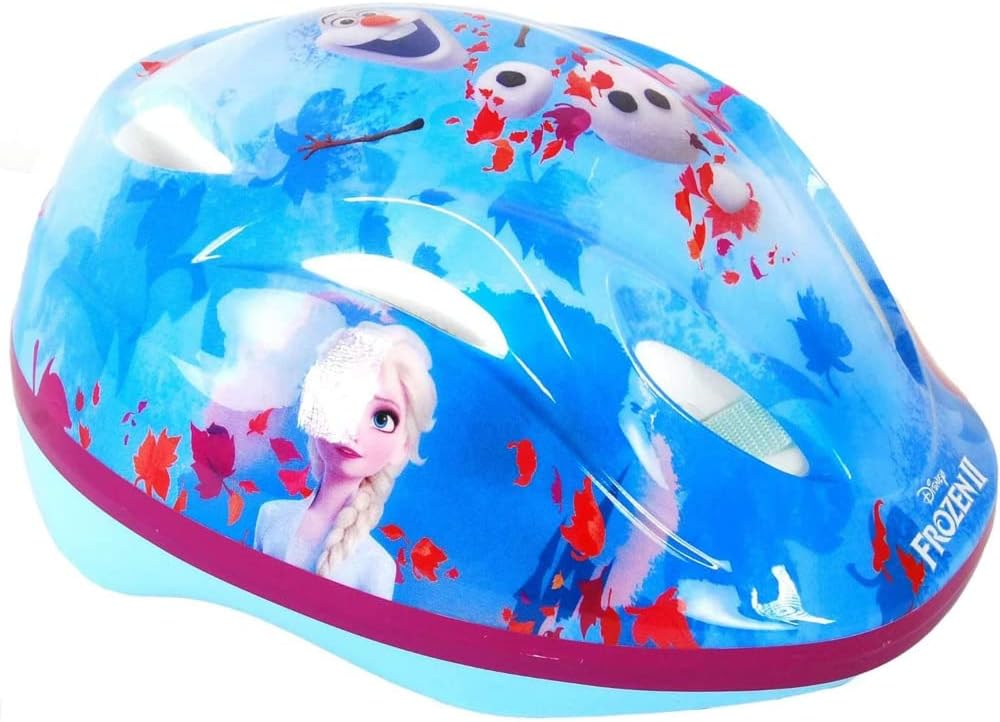 Casco Protettivo Frozen Ii DISNEY Elsa Anna Olaf per Bici Regolabile 51-55 CM Bambina - 34358