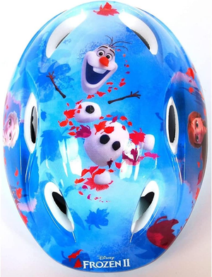 Casco Protettivo Frozen Ii DISNEY Elsa Anna Olaf per Bici Regolabile 51-55 CM Bambina - 34358