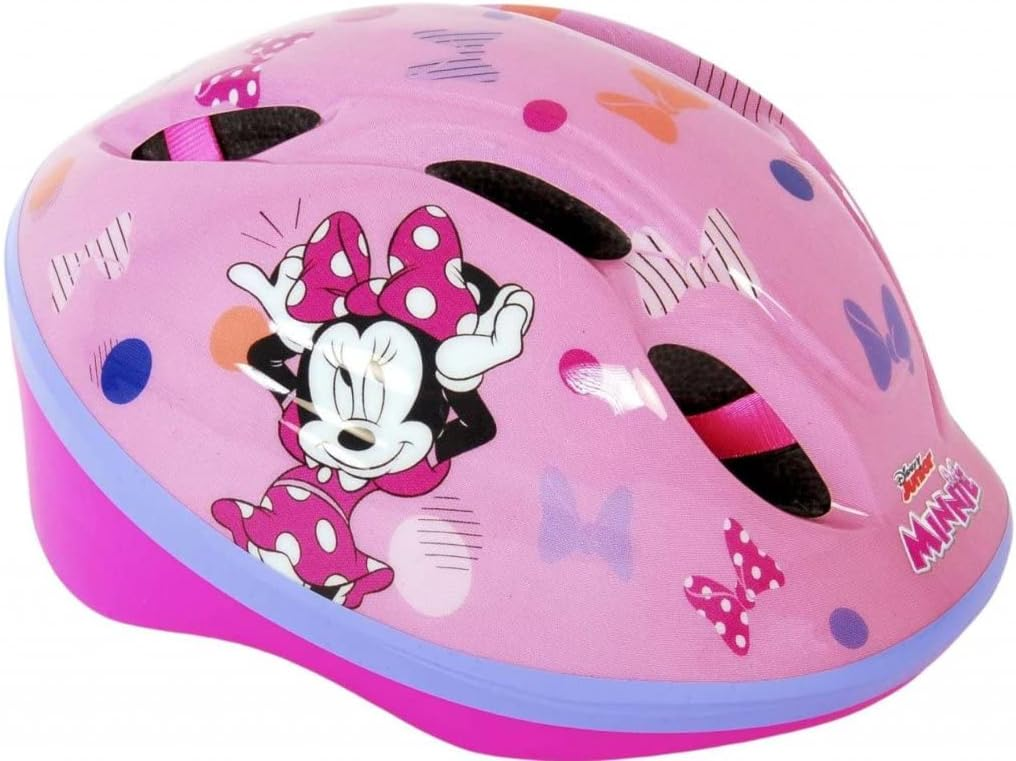Casco Protettivo Minnie Mouse DISNEY Paperina per Bici Regolabile 51-55 CM Bambina - 35245