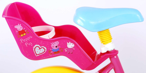 Bicicletta Peppa Pig 12" Età 3/4 Anni con Rotelle - 34593