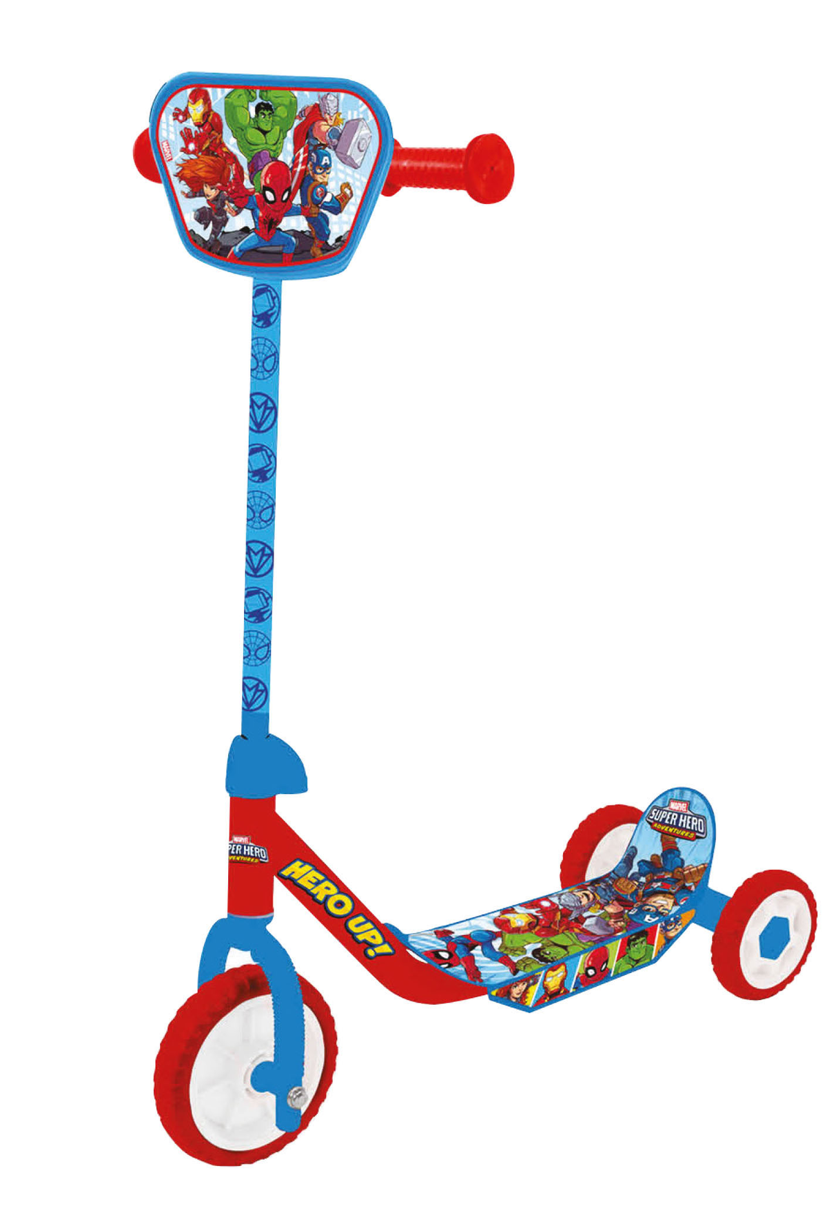 Monopattino Avengers MARVEL 3 Ruote Manubrio Regolabile - 34786