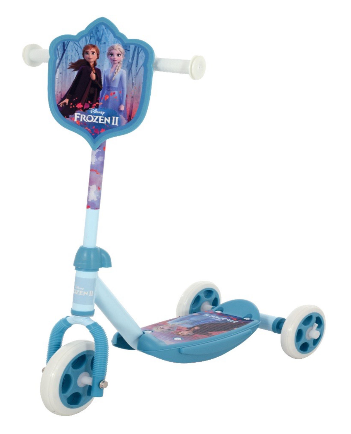 Monopattino Frozen Ii DISNEY Elsa Anna 3 Ruote Manubrio Regolabile - 34787
