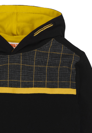 Felpa con Cappuccio Bambino Ragazzo Ubs2 100%co - H229440