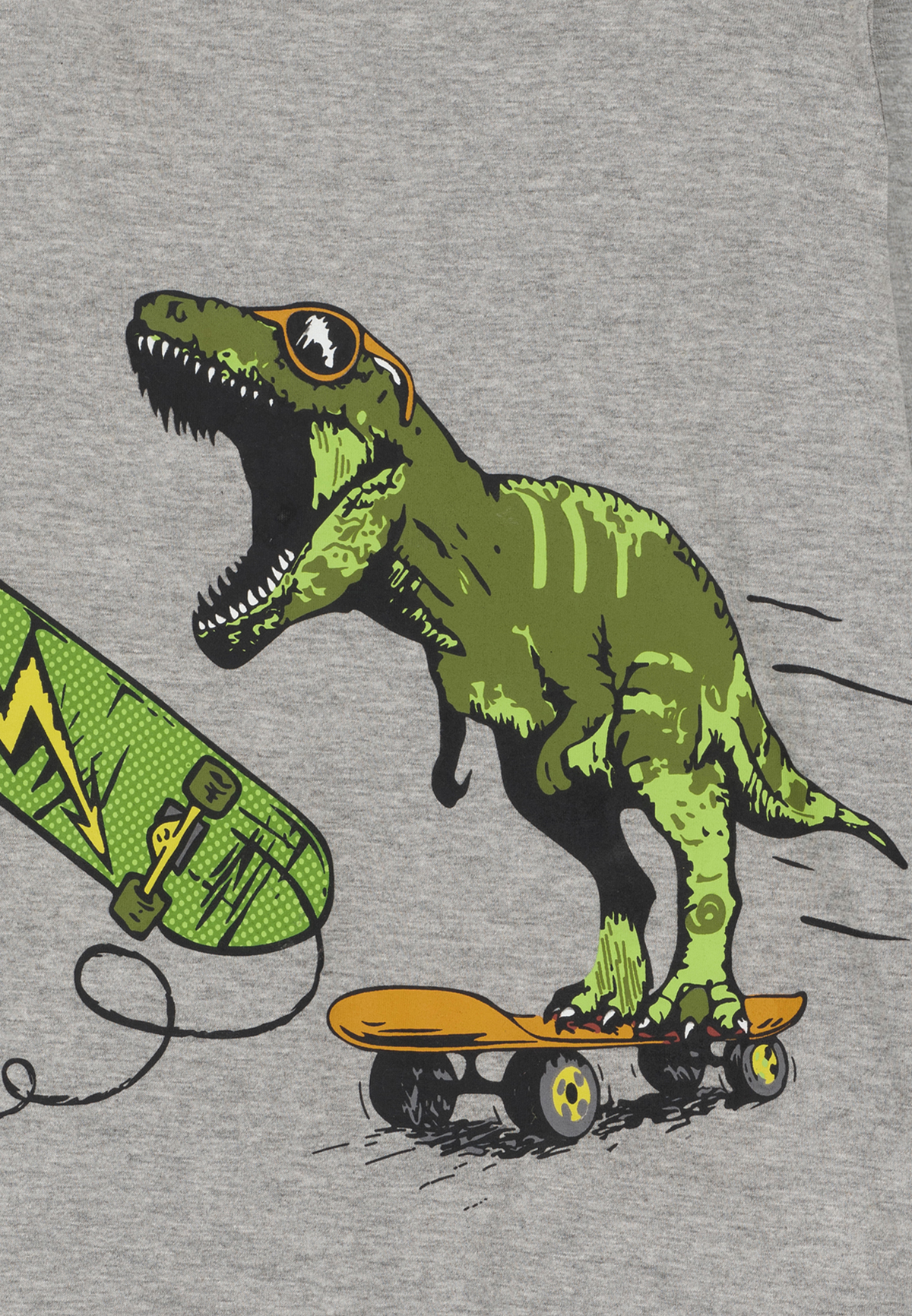 T-Shirt M.l. Dinosauri Bambino Ragazzo Ubs2 90%co 10%vi - H229446