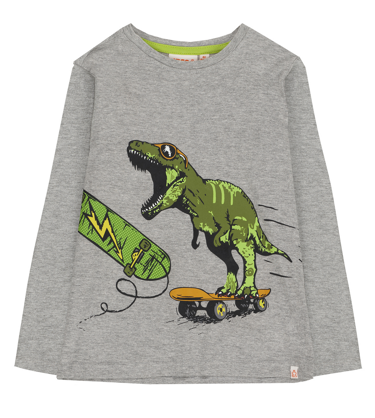 T-Shirt M.l. Dinosauri Bambino Ragazzo Ubs2 90%co 10%vi - H229446