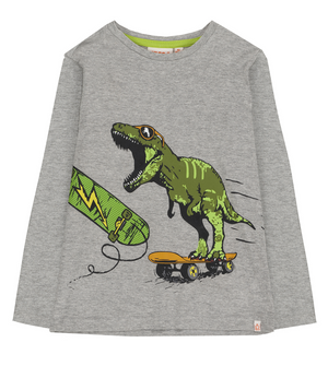 T-Shirt M.l. Dinosauri Bambino Ragazzo Ubs2 90%co 10%vi - H229446