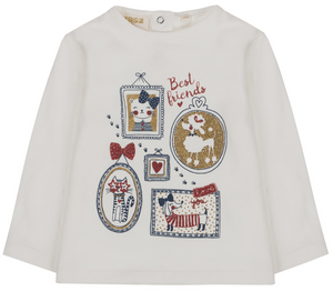 T-Shirt M.l. Bambina Neonata Pantaloncini Ubs2 95%co 5%el - H229600