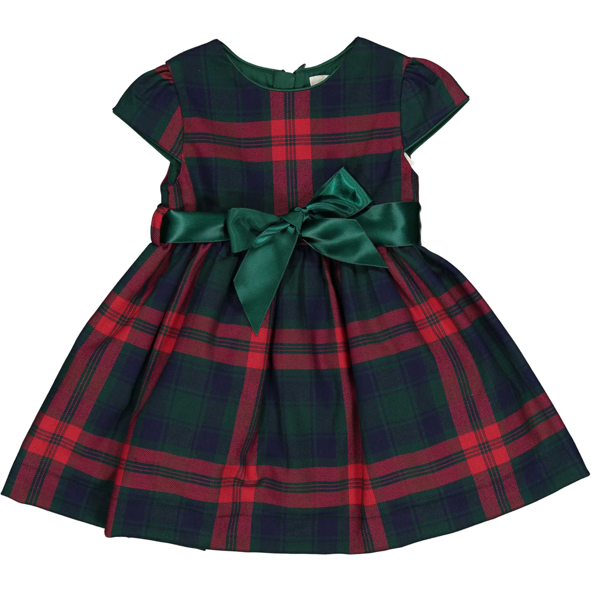 Scamiciata Scozzese Abito Neonata Bambina Mauli - 55315.00.92z/p