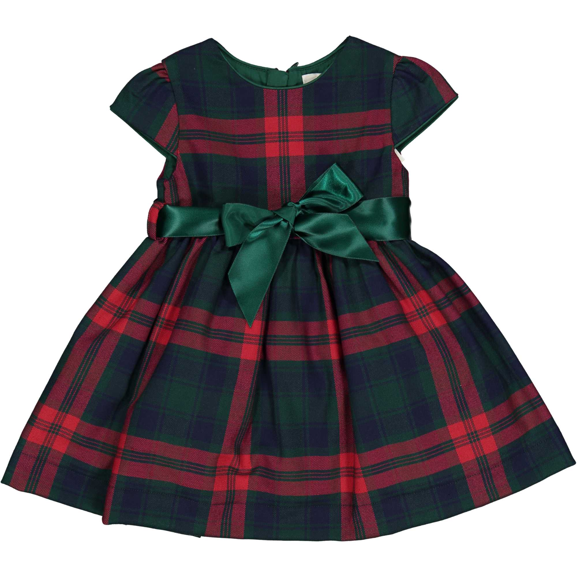 Scamiciata Scozzese Abito Neonata Bambina Mauli - 55315.00.92z/p