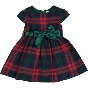 Scamiciata Scozzese Abito Neonata Bambina Mauli - 55315.00.92z/p