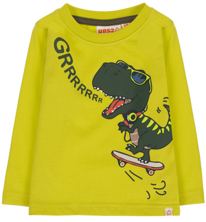 T-Shirt M.l. Dinosauri Neonato Bambino Ubs2 100%co Organico - H229638