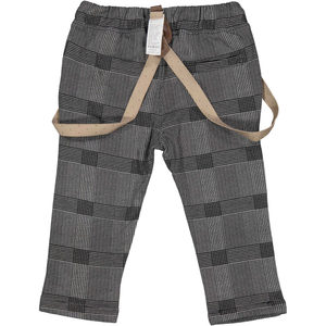 Pantalone Lungo con Bretelle Neonato Bambino Mauli 85% Co 15%vi - 52047.00.94z