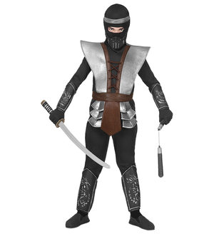 Costume Carnevale Master Ninja Bambino Abito Travestimento - 0707