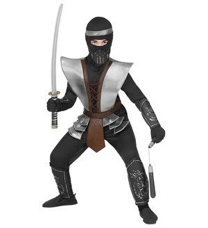 Costume Carnevale Master Ninja Bambino Abito Travestimento - 0707