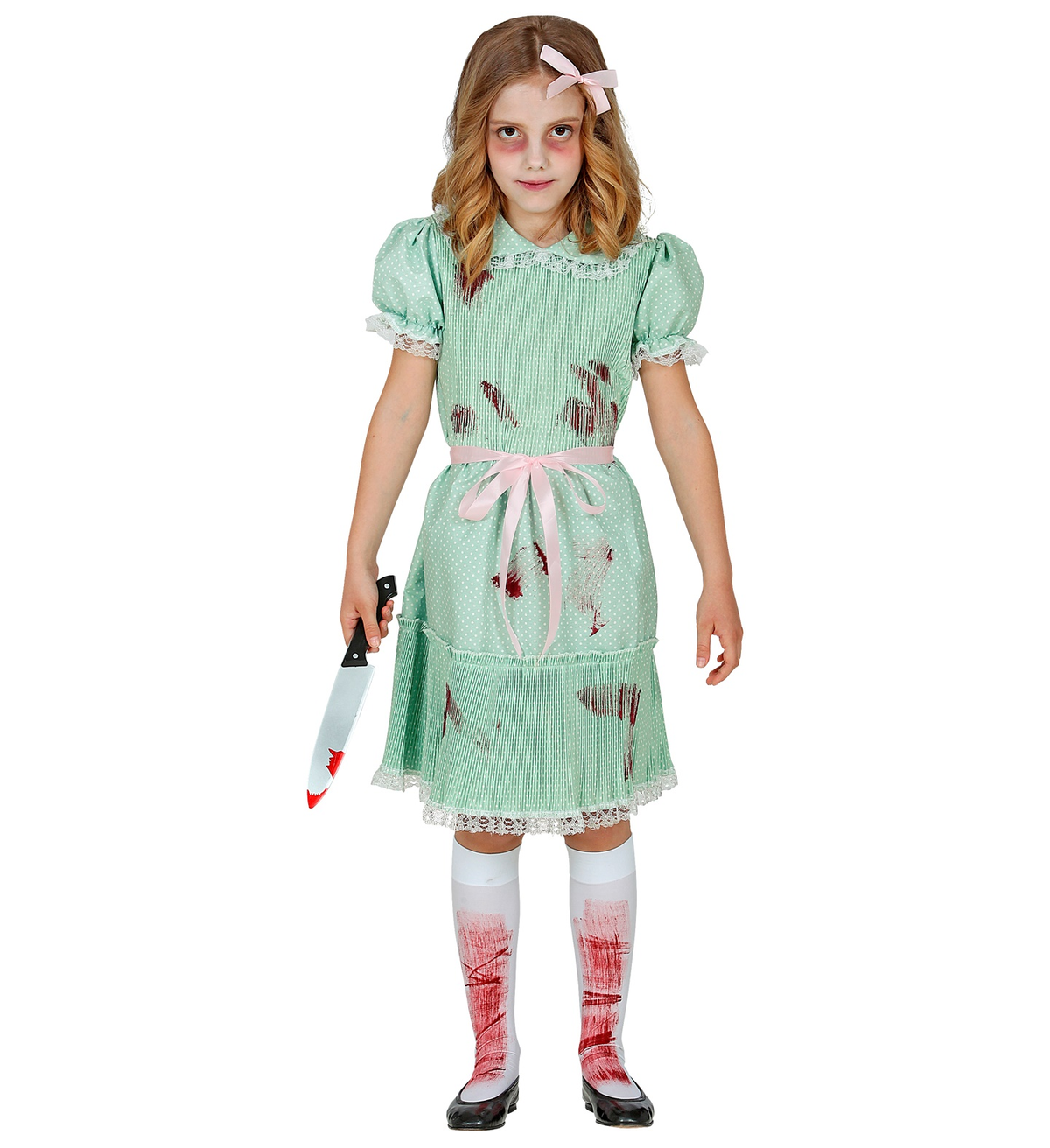 Costume Vestito Abito Travestimento Carnevale Halloween Bambina Bambola Assassina - 1031