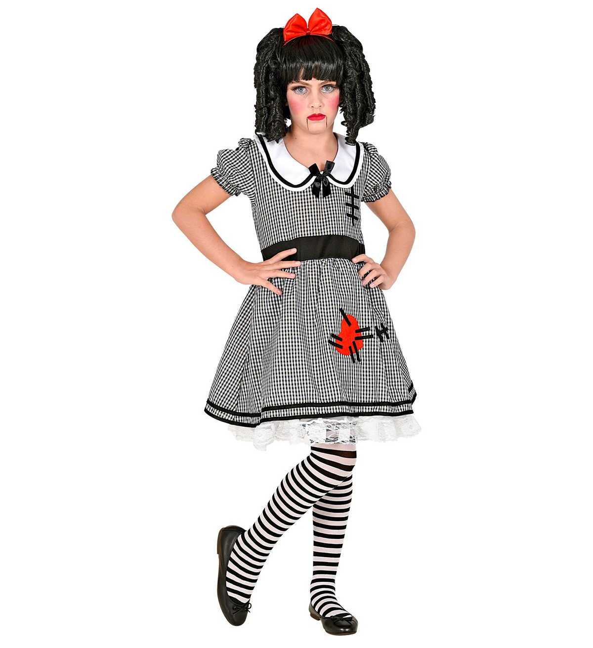 Costume Vestito Abito Travestimento Carnevale Halloween Bambina Bambola - 2022