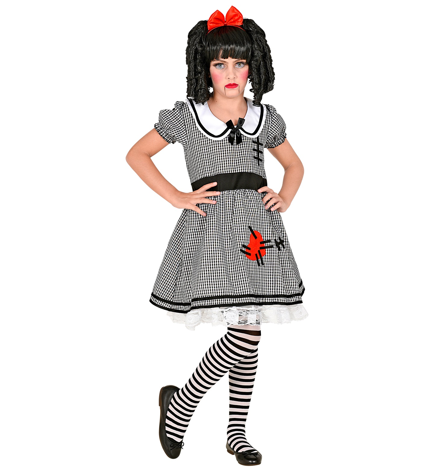 Costume Vestito Abito Travestimento Carnevale Halloween Bambina Bambola - 2022