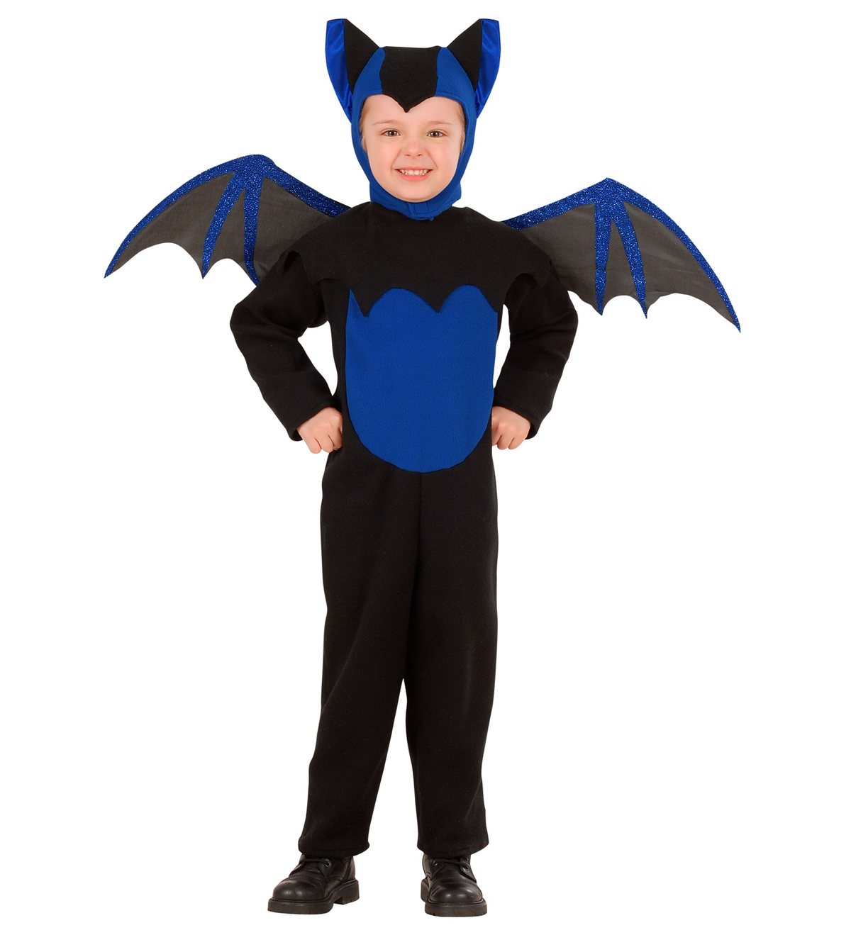 Costume Vestito Abito Travestimento Carnevale Halloween Pipistrello Bambino - 4193