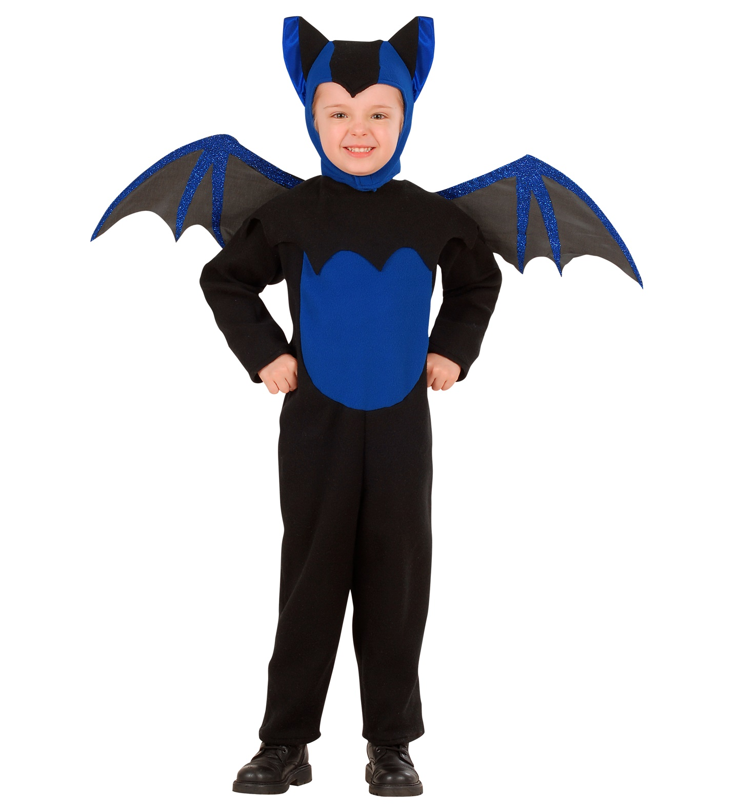 Costume Vestito Abito Travestimento Carnevale Halloween Pipistrello Bambino - 4193