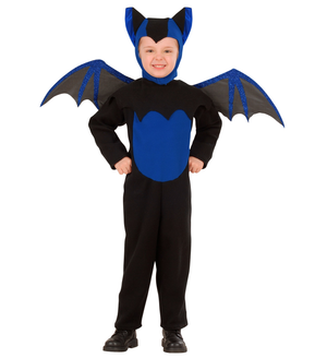 Costume Vestito Abito Travestimento Carnevale Halloween Pipistrello Bambino - 4193