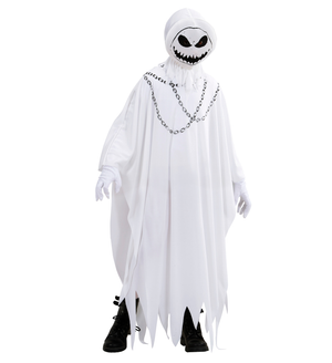Costume Vestito Abito Travestimento Carnevale Halloween Fantasma Maligno Bambino - 7462