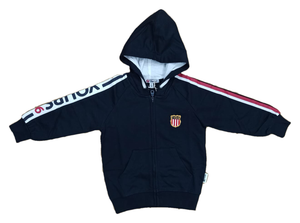 Felpa con Cappuccio e Zip Yours Baby Bambino 100%co - Y1706
