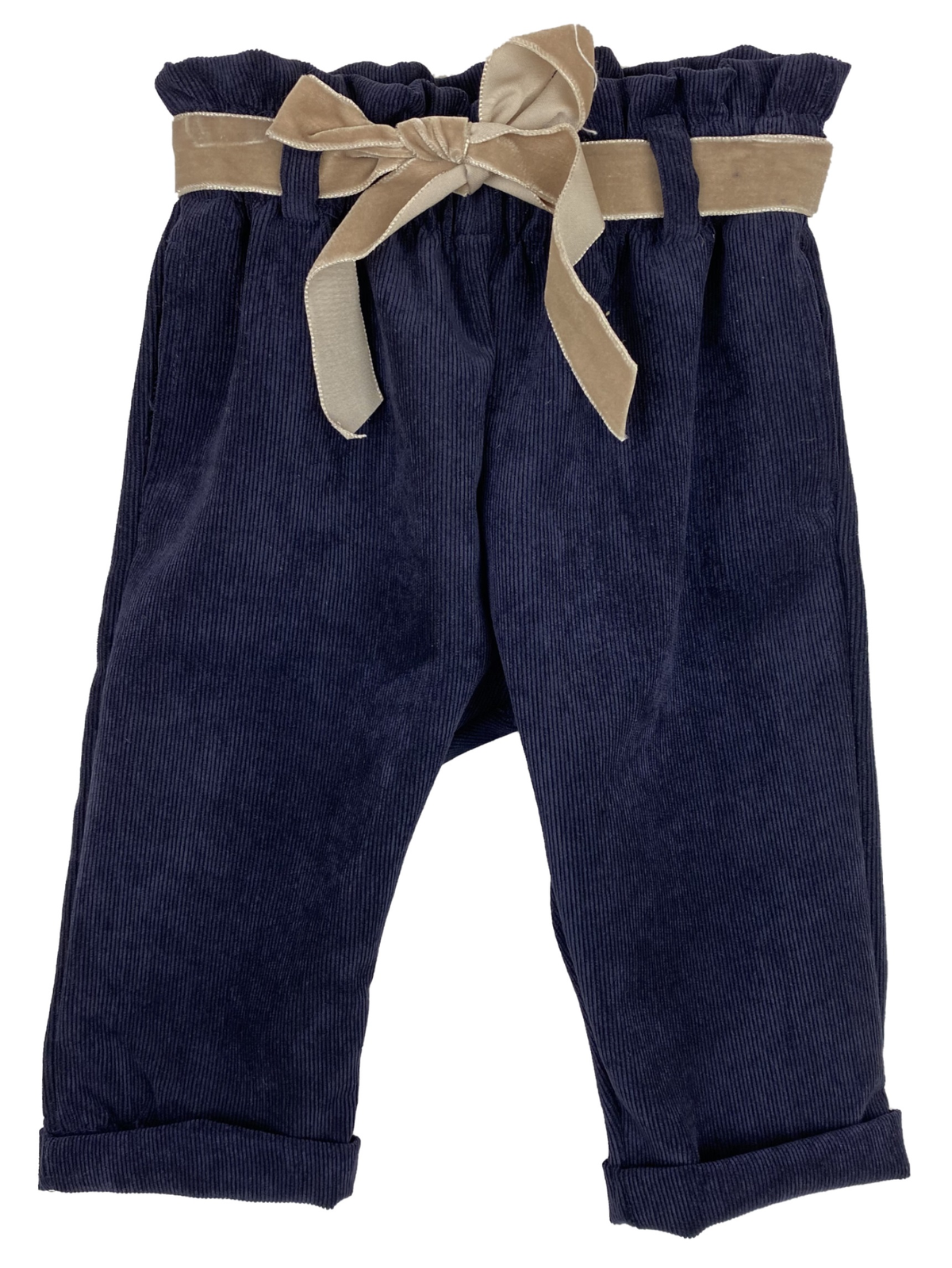 Pantalone L. in Velluto Yours Culla Neonata  Bambina 85%pl 12%co 3%el - Ay5072