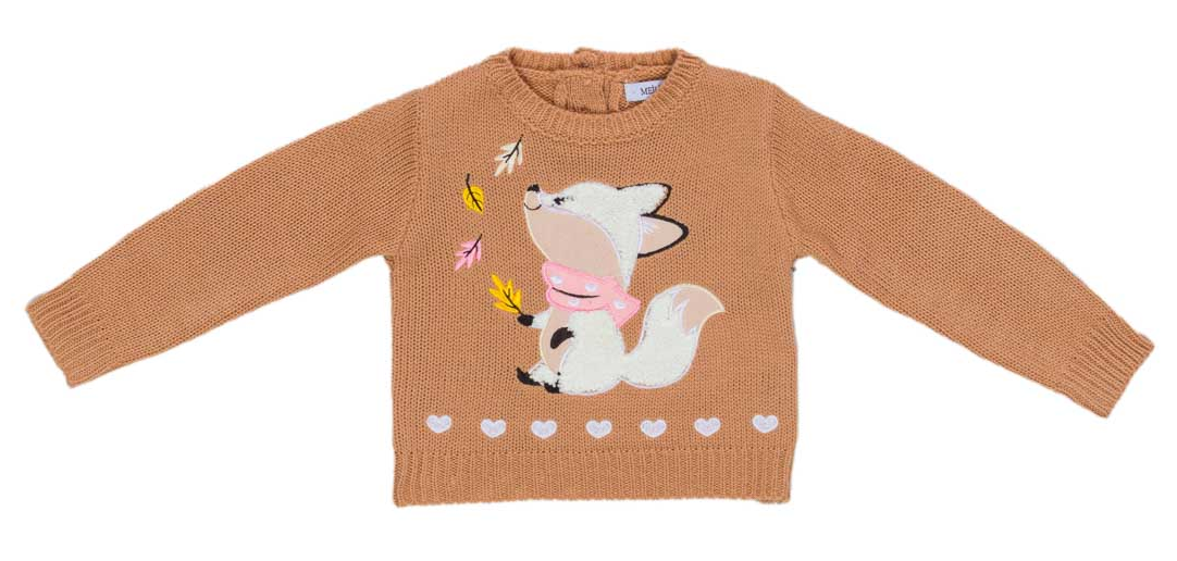 Maglione T-Shirt M.l. Meilisa Bai Neonata Bambina 100%pc - Fl4549