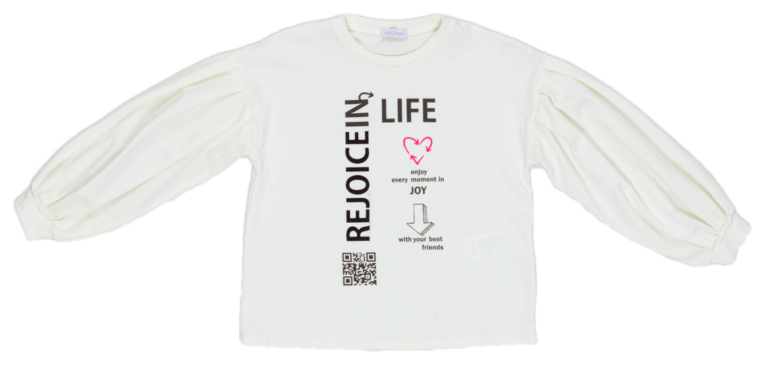 T-Shirt M.l. Meilisa Bai Bambina Ragazza 92% Co 8%ea - Fl4845