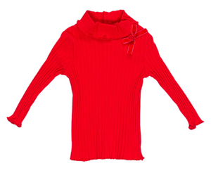Lupetto T-Shirt M.l. Meilisa Bai Neonata Bambina 95%co 5%ea - Fl1661-22irosso