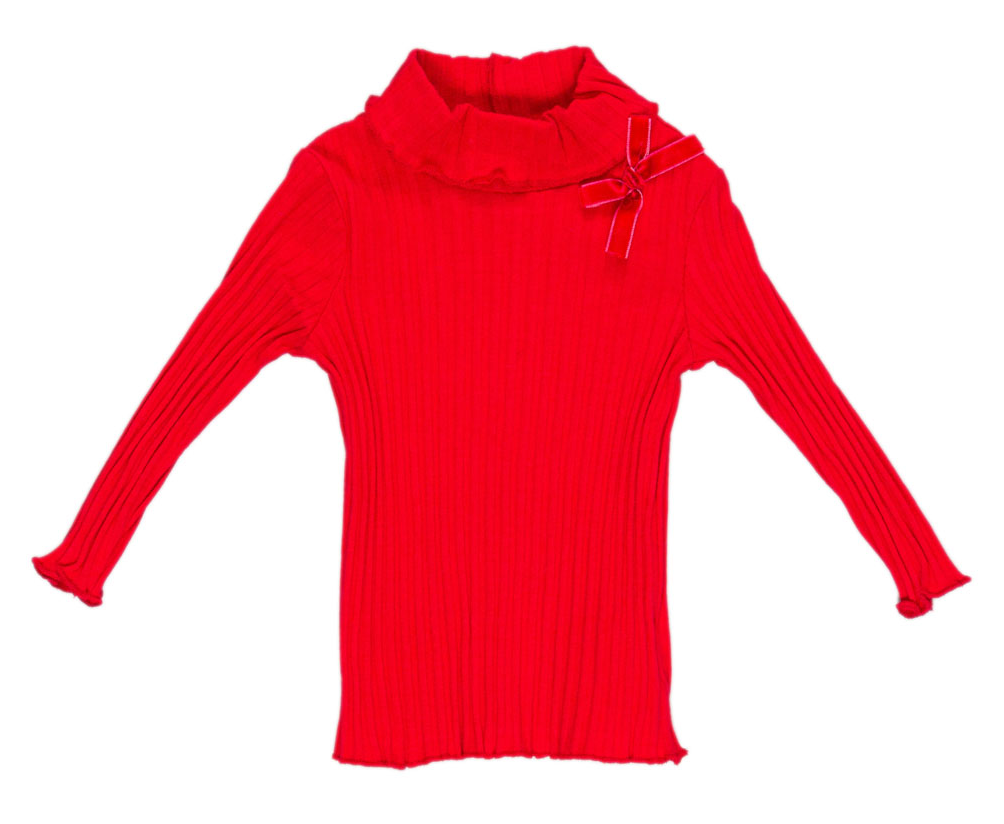 Lupetto T-Shirt M.l. Meilisa Bai Bambina 93%co 7%ea - Fl4147-22irosso