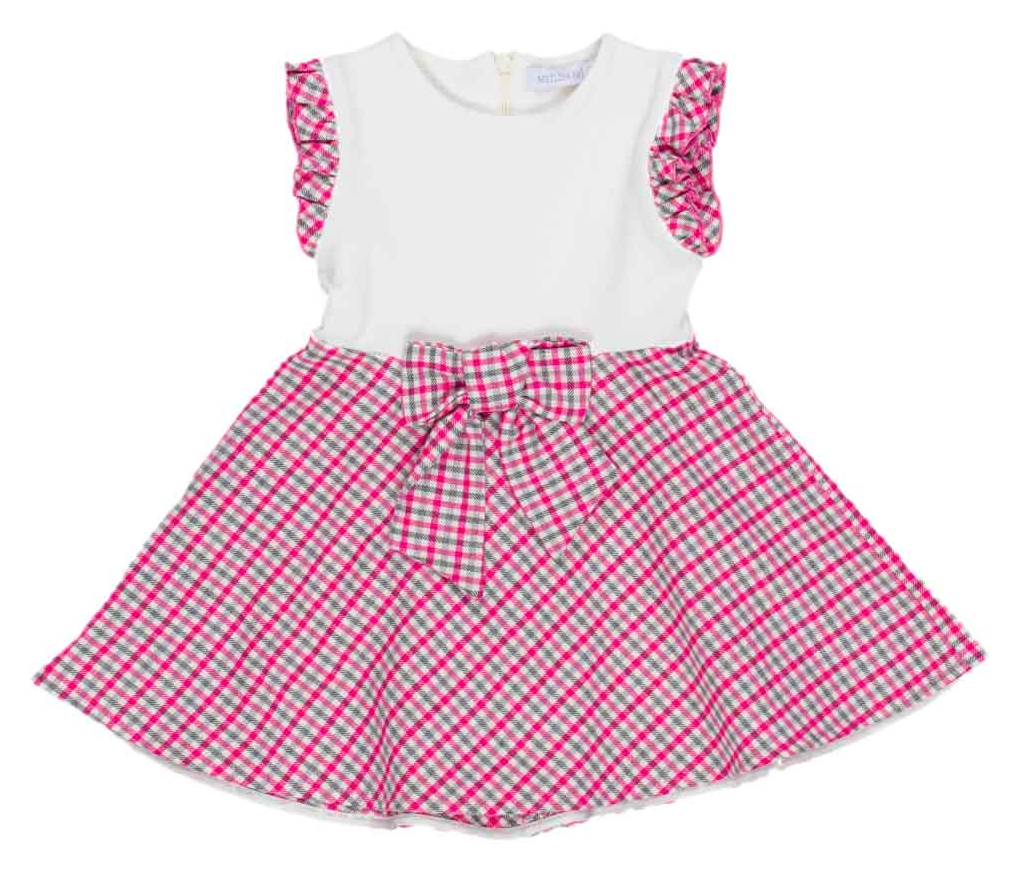 Scamiciata Meilisa Bai Girl Neonata Vestito Abito - Fl4777