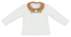 T-Shirt M.l. Meilisa Bai Neonata Bambina 92%co 8%ea - Fl4762