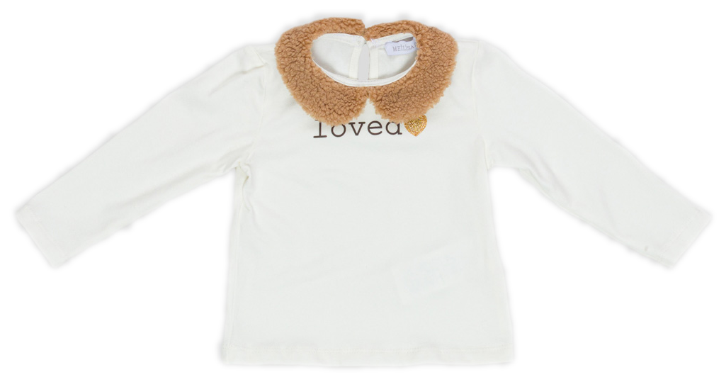 T-Shirt M.l. Meilisa Bai Neonata Bambina 92%co 8%ea - Fl4762