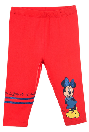 Leggings Minnie Mouse DISNEY Pantalone Neonata Sun City - Vh0021rosso